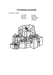English Worksheet: Christmas presents