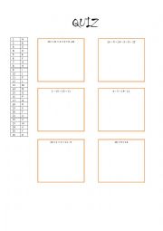 English Worksheet: school - quiz