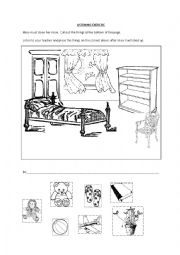 English Worksheet: Listening Exercise