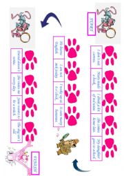 English Worksheet: Pink Panther and Past Simple