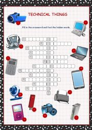 Technical Things Crossword Puzzle