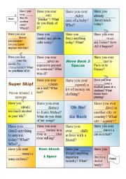 English Worksheet: Present perfect:   ´Have you ever´ questions