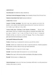 English Worksheet: simple present 