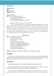 English Worksheet: A well- designed integrated lesson plan - Whole lesson Part 2