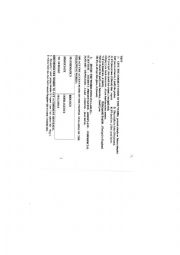 English Worksheet: test