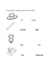 English Worksheet: Identify 