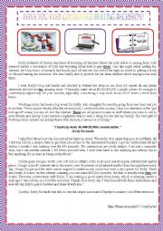 English Worksheet: GETTING A JOB ONLINE / EMPLOYMENT vs UNEMPLOYMENT