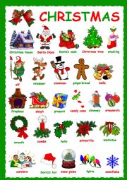 Christmas vocabulary