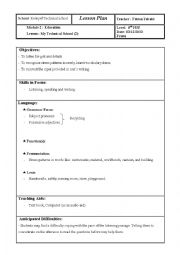 English Worksheet: Sample of listening lesson with lesson plan