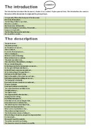 English Worksheet: Structures for commenting pictures (Introduction, description, etc...)