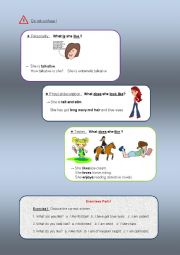 English Worksheet: like, be like, look like - Part 1