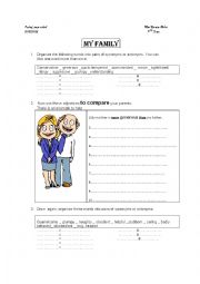 FAMILY RELATIONSHIPS 9 form tunisian pupils