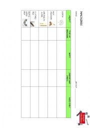 English Worksheet: CLIL SIMPLE MACHINES