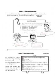 English Worksheet: What is it like being sixteen