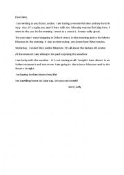 English Worksheet: a listening passage  for 8th form 