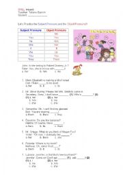 Object Pronouns