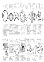 English Worksheet: ALPHABET M-Z