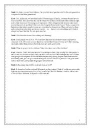 English Worksheet: 1st mid term exam, 3rd form Arts