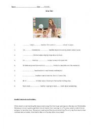  a or the worksheet