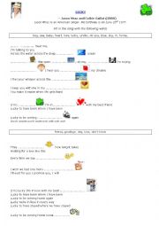 English Worksheet: LUCKY BY JASON MRAZ