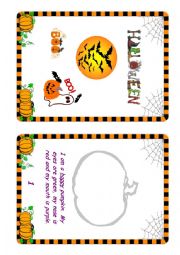 English Worksheet: halloween pumpkins