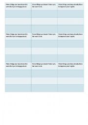 English Worksheet: Present Perfect Speaking activity