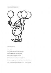 English Worksheet: Reading comprehension