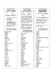 English Worksheet: Verbs to get infinitive and gerund