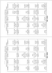 English Worksheet: Student Bingo