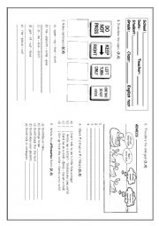 English Worksheet: Imperative Form