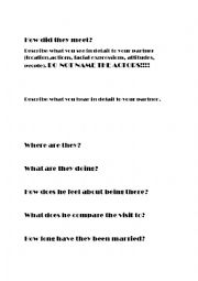 English Worksheet: Mr. and Mrs. Smith