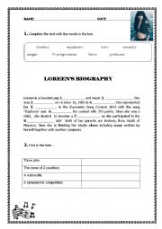 English Worksheet: Euphoria by Loreen ( Eurovision 2012 )