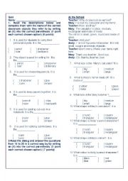 English Worksheet: Description of objects