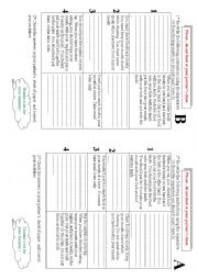 English Worksheet: modals and imperative