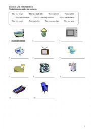 English Worksheet: A-An