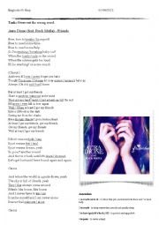 English Worksheet: Aura Dione - Friends (Listening Exercise)