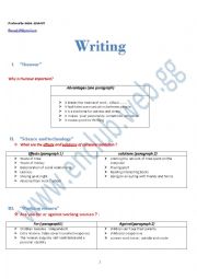 English Worksheet: Ideas for Essay Writing 