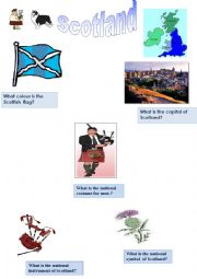 English Worksheet: Scotland