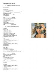 English Worksheet: Beyonce - Love on Top