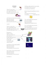 Coldplay Paradise Lyrics - ESL worksheet by isabelaaadias