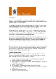 English Worksheet: Greek forests by WWF