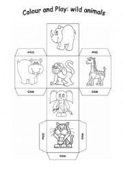 English Worksheet: Wild animals