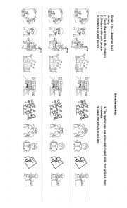 English Worksheet: Dictation Activity