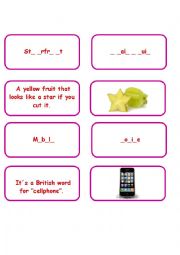 English Worksheet: Pairing up