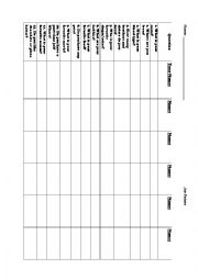 English Worksheet: Get to know each other. Interview