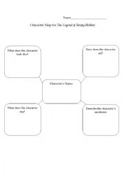 English Worksheet: The Legend of Sleepy Hollow