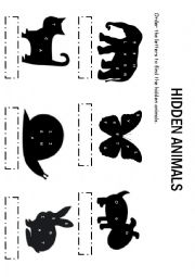 Hidden Animals - ESL worksheet by ana cuenca