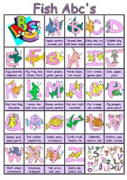 English Worksheet: Alphabet