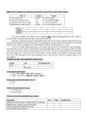English Worksheet: 9th Form worksheet  11