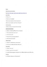 English Worksheet: Japanese Schools